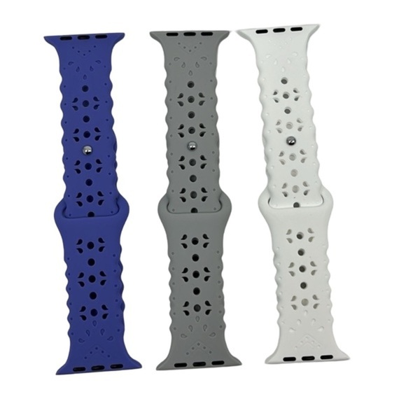 Chic Nylon‎ Solo Loop Bands for All Apple Watch Sizes - 3 Pack! - Picture 7 of 9